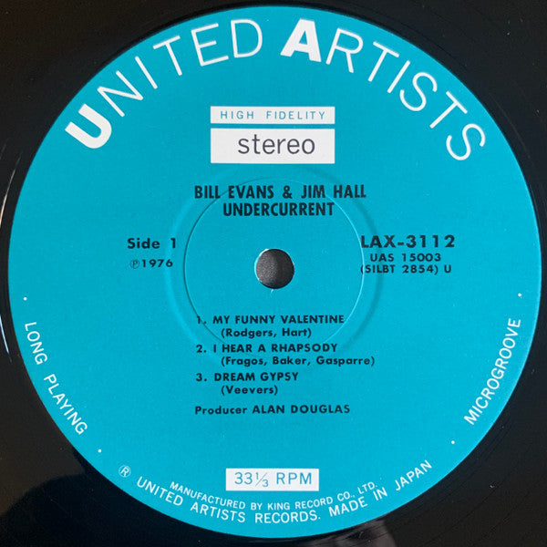 Bill Evans - Undercurrent (Vinyl, LP, Album, Limited Edition, Reiss...