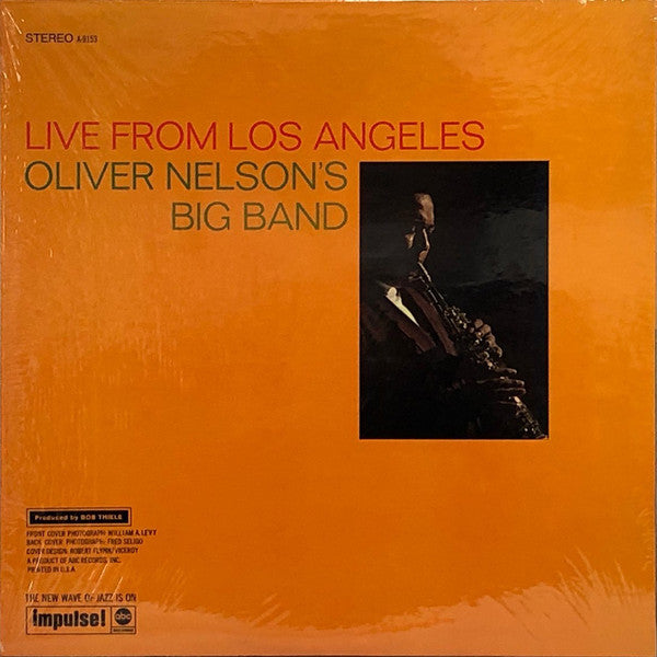 Oliver Nelson's Big Band - Live From Los Angeles (Vinyl, LP, Album, Stereo) Very Good (VG) / Very Good (VG)