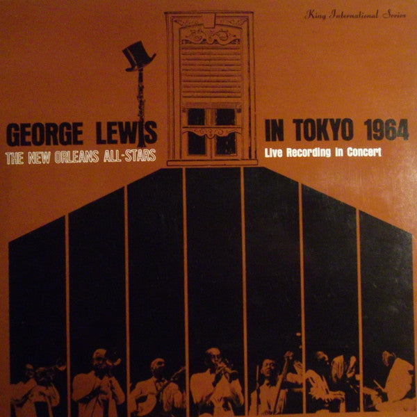 George Lewis (2) - George Lewis In Tokyo 1964 Vol. 1 (Vinyl, LP, Album) Very Good Plus (VG+) / Very Good (VG)