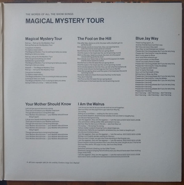 The Beatles - Magical Mystery Tour (Vinyl, LP, Album, Reissue, Stereo) Very Good (VG) / Very Good (VG)