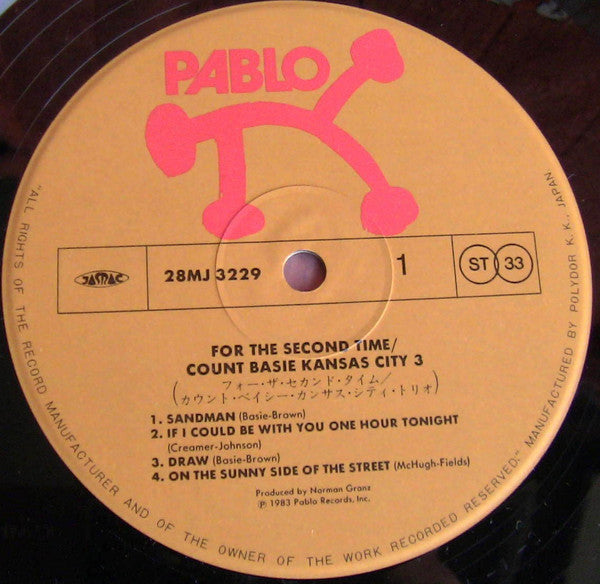 Count Basie - For The Second Time (Vinyl, LP, Album, Stereo) Near Mint (NM or M-) / Very Good Plus (VG+)
