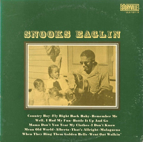 Snooks Eaglin - Snooks Eaglin (Vinyl, LP, Album) Very Good Plus (VG+) / Very Good Plus (VG+)