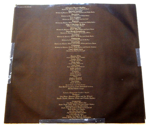 Earth, Wind & Fire - Gratitude (2xVinyl, LP, Album) Good Plus (G+) / Good Plus (G+)