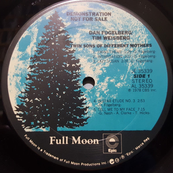 Dan Fogelberg - Twin Sons Of Different Mothers (Vinyl, LP, Album, Promo, Stereo) Good Plus (G+) / Good Plus (G+)