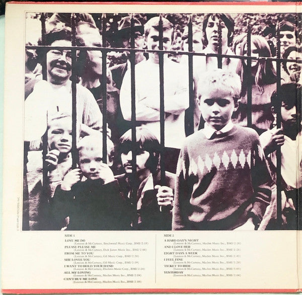 The Beatles - 1962-1966 (2xVinyl, LP, Album, Compilation, Stereo) Very Good (VG) / Very Good (VG)
