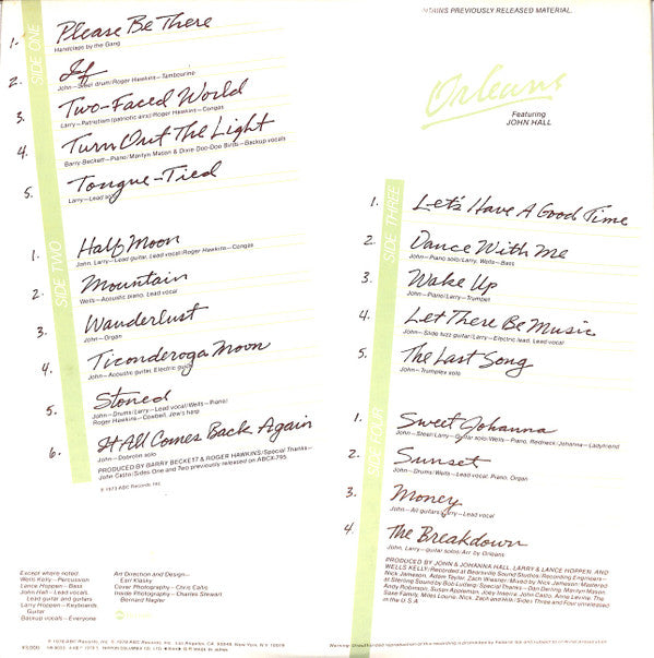 Orleans - Before The Dance (2xVinyl, LP, Compilation, Limited Edition) Very Good (VG) / Fair (F)