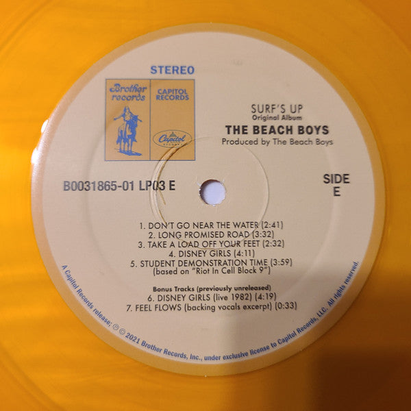 The Beach Boys - Feel Flows (The Sunflower & Surf's Up Sessions • 1969-1971) (Vinyl, Vinyl, Vinyl, Vinyl, Box Set, LP, Album, Reissue, LP, Compilation, LP, Album, Reissue, LP, Compilation, Limited Edition, Remastered, Stereo) Mint (M) / Mint (M)