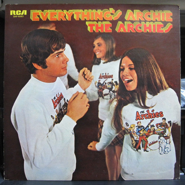 The Archies - Everything's Archie (Vinyl, LP, Album) Very Good (VG) / Fair (F)