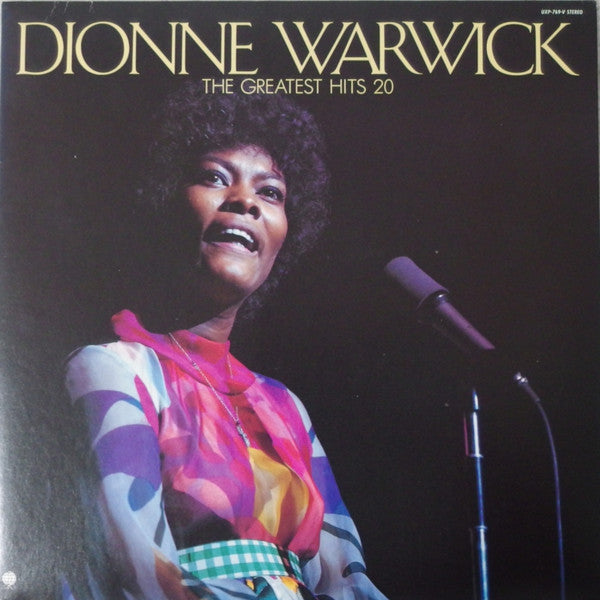 Dionne Warwick - The Greatest Hits 20 (Vinyl, LP, Compilation, Stereo)