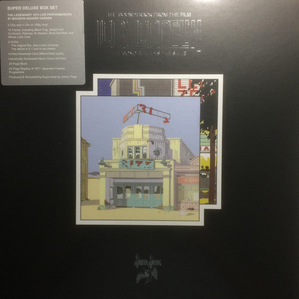 Led Zeppelin - The Soundtrack From The Film Led Zeppelin The Song Remains The Same (4xBox Set, Vinyl, CD, DVD, LP, Reissue, Remastered, Reissue, Remastered, Stereo) Near Mint (NM or M-) / Near Mint (NM or M-)