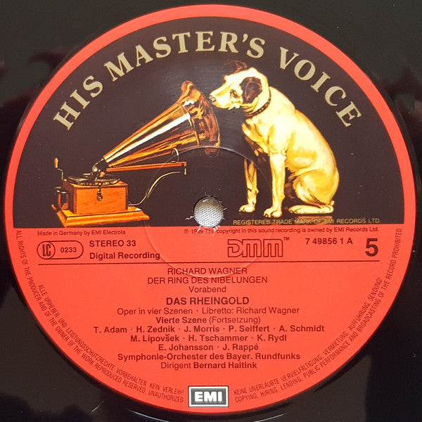 Richard Wagner - Das Rheingold (3xVinyl, Box Set, LP, Album) Very Good Plus (VG+) / Near Mint (NM or M-)