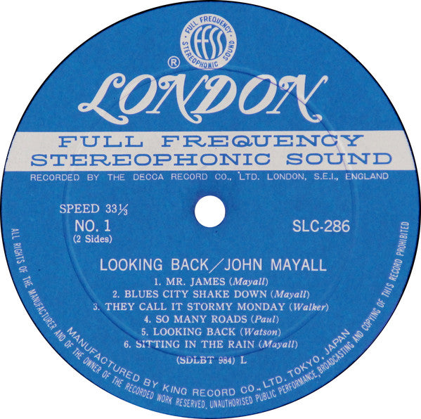 John Mayall - Looking Back (Vinyl, LP, Compilation)
