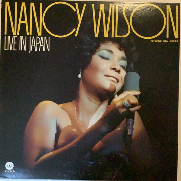 Nancy Wilson - Live In Japan (Vinyl, LP, Album, Promo, Stereo) Very Good Plus (VG+) / Good (G)