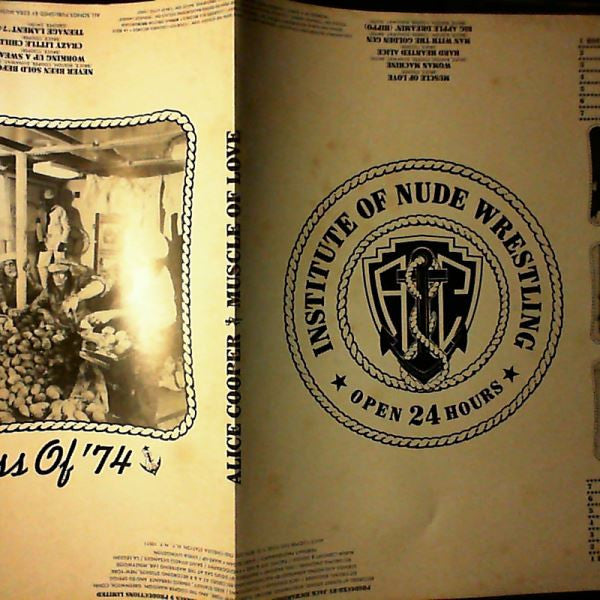 Alice Cooper - Muscle Of Love (Vinyl, LP, Album, Promo) Very Good Plus (VG+) / Very Good (VG)