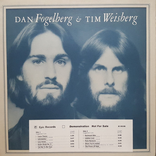 Dan Fogelberg - Twin Sons Of Different Mothers (Vinyl, LP, Album, Promo, Stereo) Good Plus (G+) / Good Plus (G+)