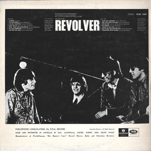 The Beatles - Revolver (Vinyl, LP, Album, Stereo, Reissue) Very Good Plus (VG+) / Very Good Plus (VG+)