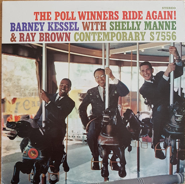 The Poll Winners - Ride Again! (Vinyl, LP, Album, Reissue, Stereo) Good Plus (G+) / Good Plus (G+)