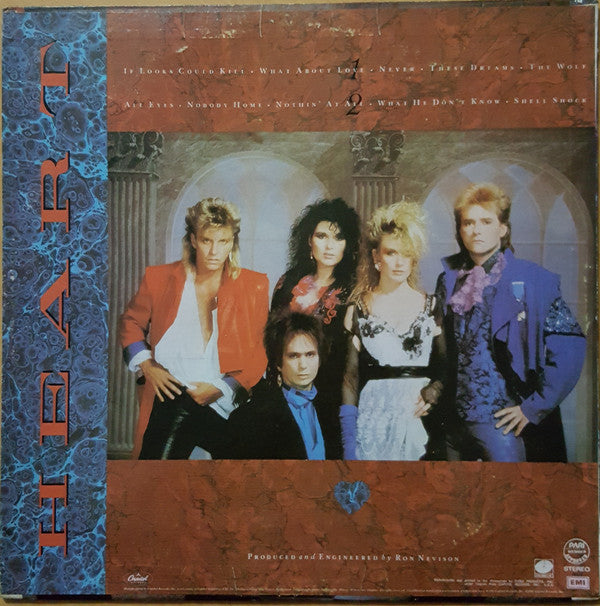 Heart - Heart (Vinyl, LP, Album, Stereo) Very Good (VG) / Very Good (VG)