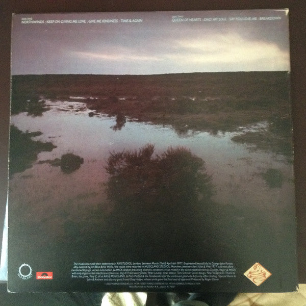 David Coverdale - North Winds (Vinyl, LP, Album, Promo) Very Good Plus (VG+) / Very Good Plus (VG+)