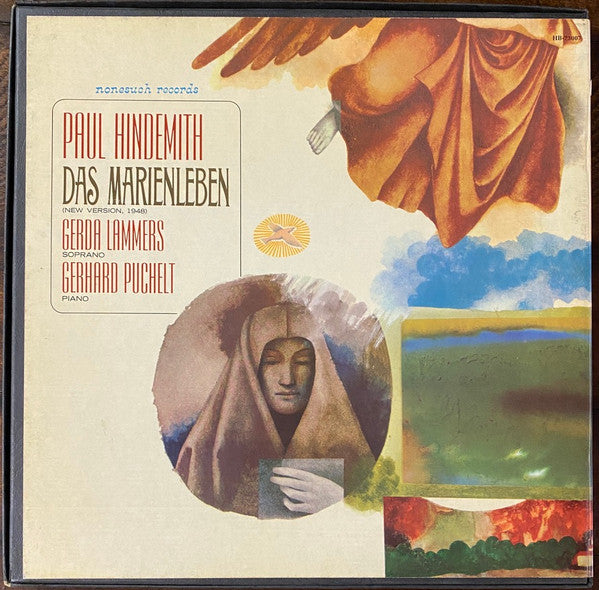 Paul Hindemith - Das Marienleben (New Version, 1948) (2xVinyl, Box Set, LP, Album, Stereo) Very Good Plus (VG+) / Very Good Plus (VG+)