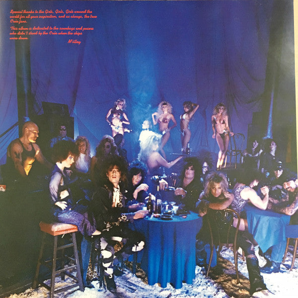 Mötley Crüe - Girls, Girls, Girls (Vinyl, LP, Album, Promo)