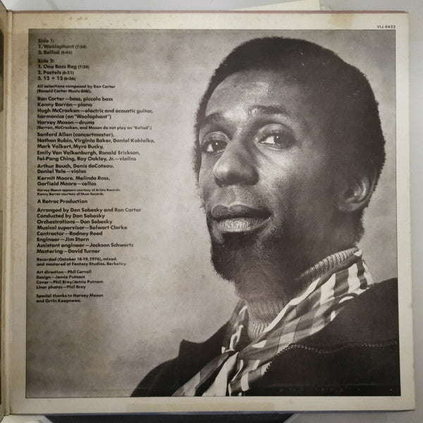 Ron Carter - Pastels (Vinyl, LP, Album, Reissue) Very Good Plus (VG+) / Very Good Plus (VG+)