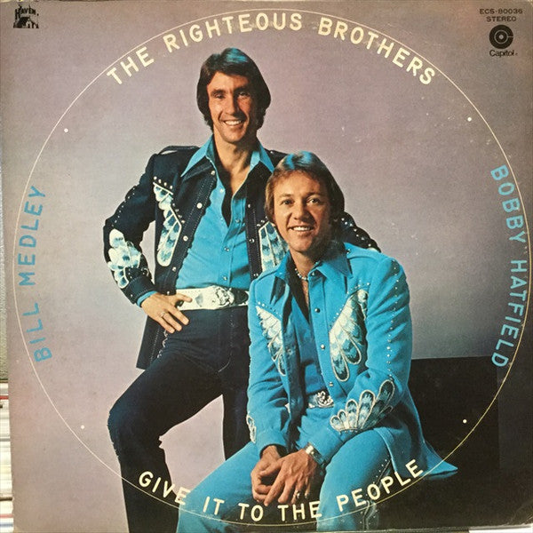 The Righteous Brothers - Give It To The People (Vinyl, LP, Album, Promo) Very Good Plus (VG+) / Very Good (VG)