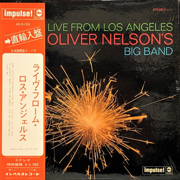 Oliver Nelson's Big Band - Live From Los Angeles (Vinyl, LP, Album, Stereo) Very Good (VG) / Very Good (VG)