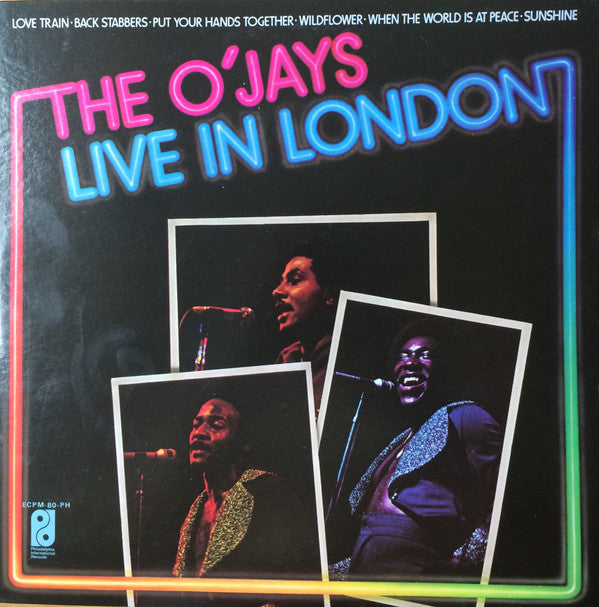 The O'Jays - The O'Jays Live In London (Vinyl, LP, Album) Very Good Plus (VG+) / Very Good Plus (VG+)
