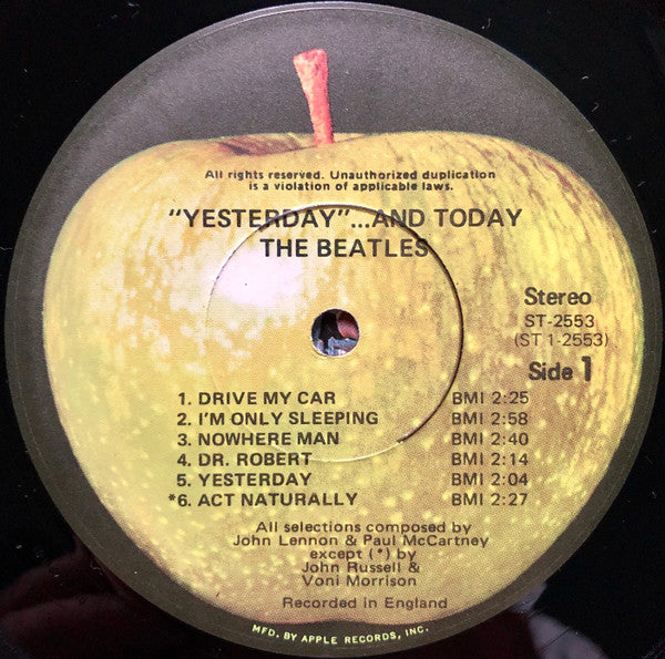 The Beatles - Yesterday And Today (Vinyl, LP, Album, Compilation, Repress) Near Mint (NM or M-) / Very Good Plus (VG+)
