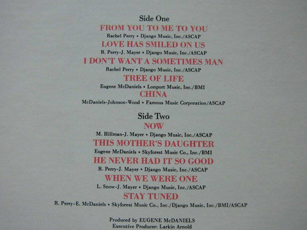 Nancy Wilson - This Mother's Daughter (Vinyl, LP, Album, Stereo)