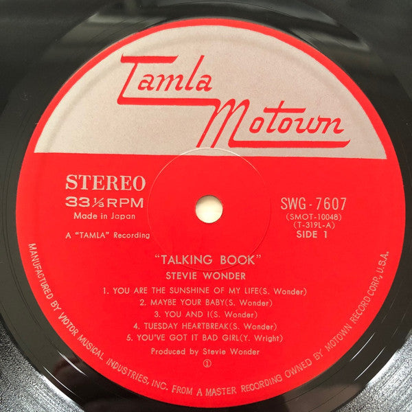 Stevie Wonder - Talking Book (Vinyl, LP, Album)