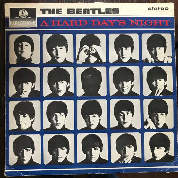 The Beatles - A Hard Day's Night (Vinyl, LP, Album, Stereo, Reissue) Very Good Plus (VG+) / Very Good (VG)