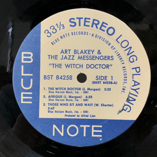 Art Blakey & The Jazz Messengers - The Witch Doctor (Vinyl, LP, Album) Very Good (VG) / Very Good (VG)