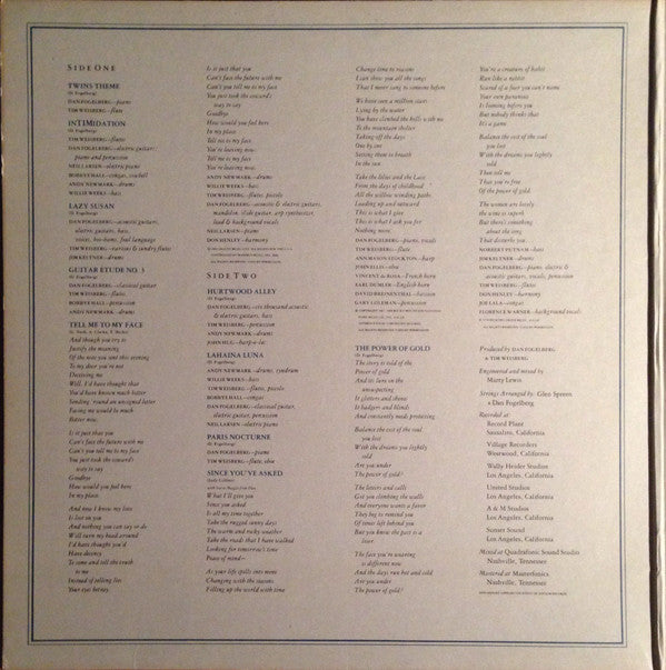 Dan Fogelberg - Twin Sons Of Different Mothers (Vinyl, LP, Album, Stereo) Very Good (VG) / Very Good (VG)