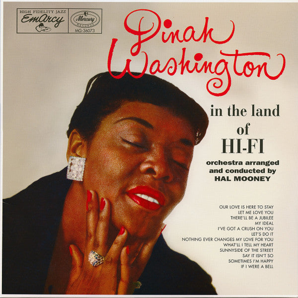 Dinah Washington - In The Land Of Hi-Fi (Vinyl, LP, Album, Reissue) Very Good Plus (VG+) / Near Mint (NM or M-)