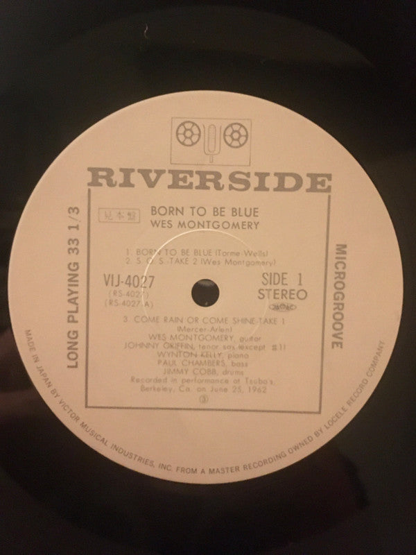 Wes Montgomery - Born To Be Blue (Vinyl, LP, Album, Promo, Reissue) Very Good (VG) / Very Good (VG)