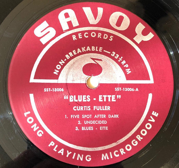 Curtis Fuller's Quintet - Blues-ette (Vinyl, LP, Album, Reissue, Stereo) Very Good Plus (VG+) / Very Good Plus (VG+)