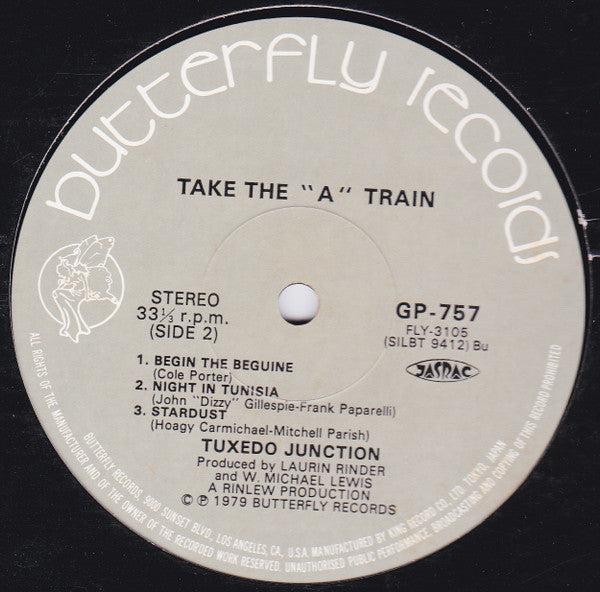 Tuxedo Junction - Tuxedo Junction II Take The A Train (Vinyl, LP, Album) Very Good (VG) / Very Good (VG)