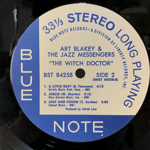 Art Blakey & The Jazz Messengers - The Witch Doctor (Vinyl, LP, Album) Very Good (VG) / Very Good (VG)