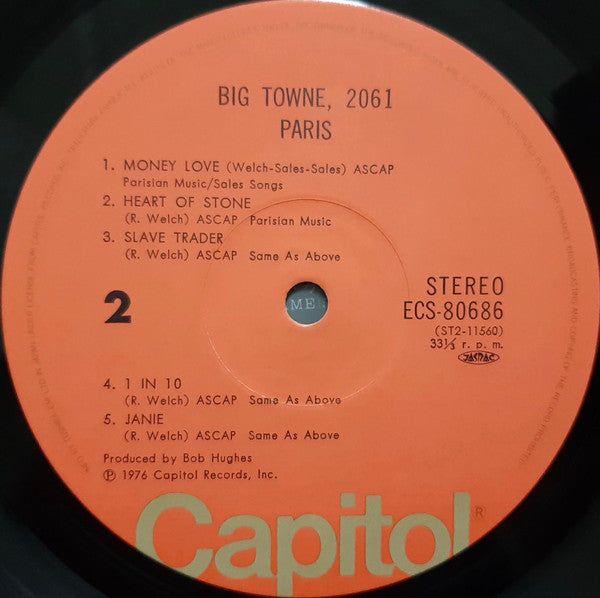 Paris (19) - Big Towne, 2061 (Vinyl, LP, Album)