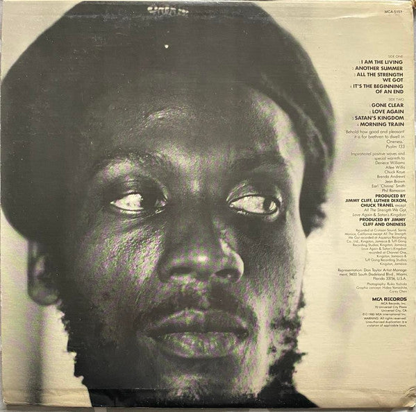 Jimmy Cliff - I Am The Living (Vinyl, LP, Album) Very Good Plus (VG+) / Very Good Plus (VG+)