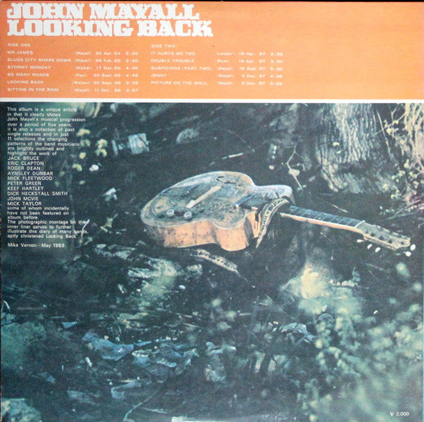 John Mayall - Looking Back (Vinyl, LP, Compilation)