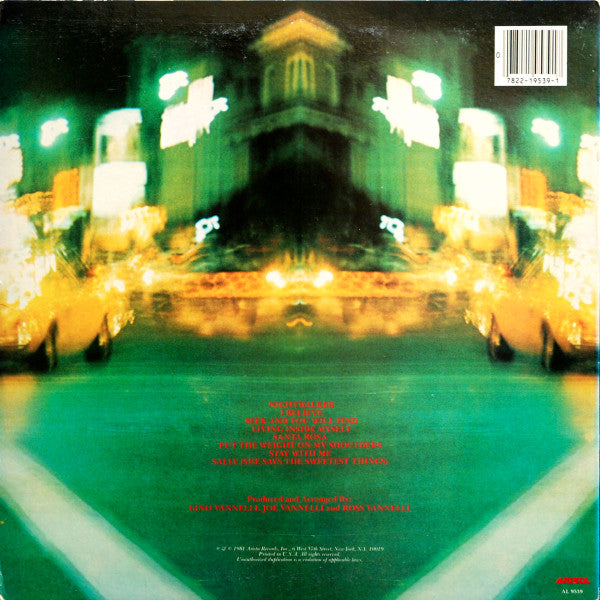 Gino Vannelli - Nightwalker (Vinyl, LP, Album, Stereo) Very Good Plus (VG+) / Very Good (VG)
