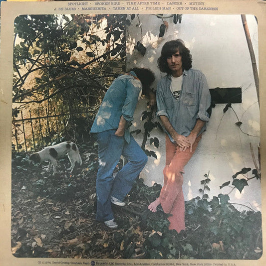 Crosby & Nash - Whistling Down The Wire (Vinyl, LP, Album) Good Plus (G+) / Very Good (VG)