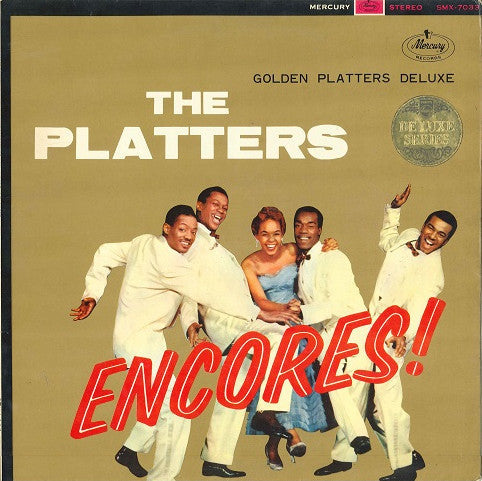 The Platters - Golden Platters Deluxe / Encores! (Vinyl, LP, Compilation, Stereo) Very Good (VG) / Very Good (VG)