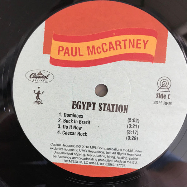 Paul McCartney - Egypt Station (2xVinyl, LP, Album, Deluxe Edition, Limited Edition, Stereo) Very Good Plus (VG+) / Near Mint (NM or M-)