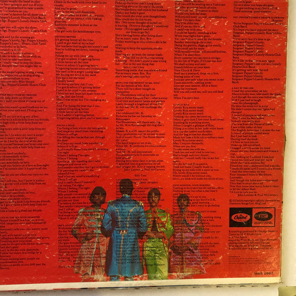 The Beatles - Sgt. Pepper's Lonely Hearts Club Band (Vinyl, LP, Album, Reissue, Stereo) Good Plus (G+) / Good Plus (G+)