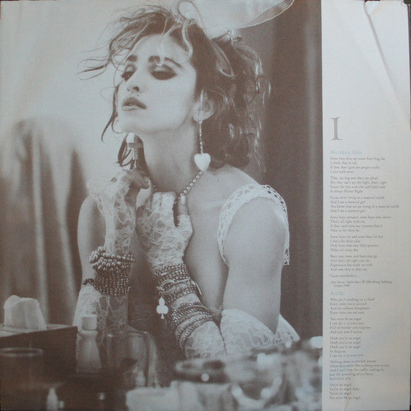 Madonna - Like A Virgin (Vinyl, LP, Album) Very Good (VG) / Poor (P)