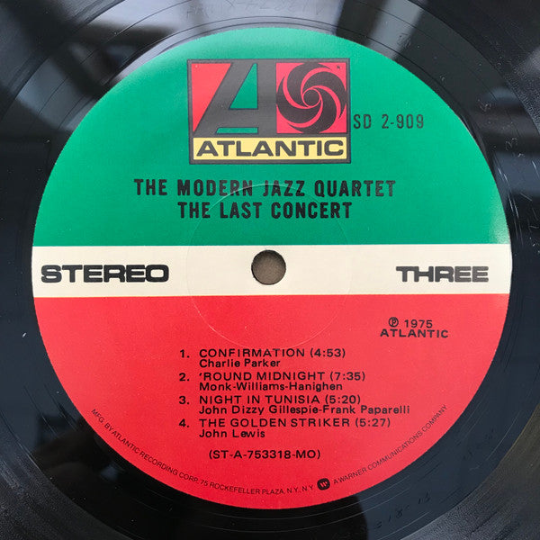 The Modern Jazz Quartet - The Last Concert (Vinyl, LP, Album, Stereo)
